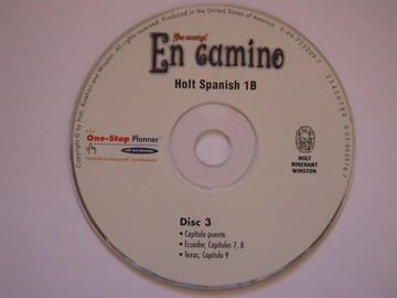 (image for) En camino 1B One-Stop Planner ExamView Pro Disc 3 (CD)