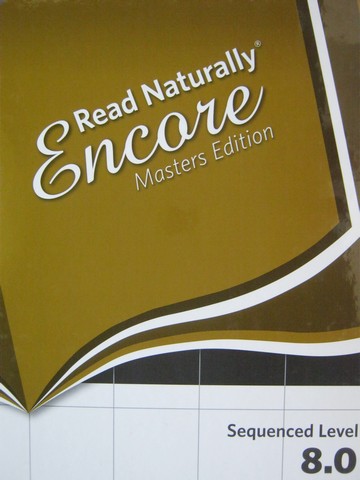 (image for) Read Naturally Encore ME Sequenced Level 8.0 Audio CDs (CD)