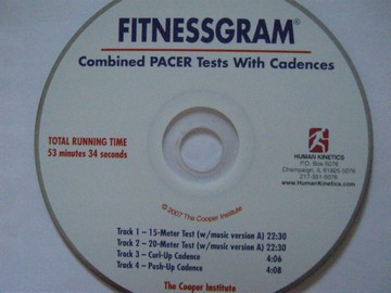 (image for) Fitnessgram Combined Pacer Tests with Cadences (CD)