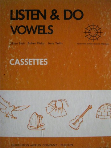 (image for) Listen & Do Vowels (Box) by Blail, Pliska, & Yeths