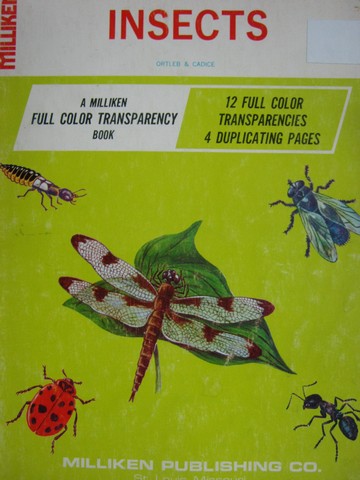 (image for) Insects A Milliken Full Color Transparency Book (P) by Ortleb