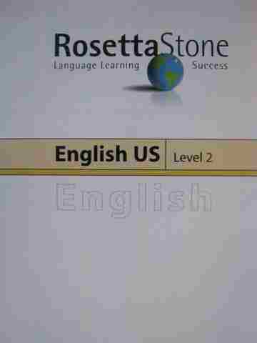 (image for) Rosetta Stone English US Level 2 ENG2 v3.0 (CD)