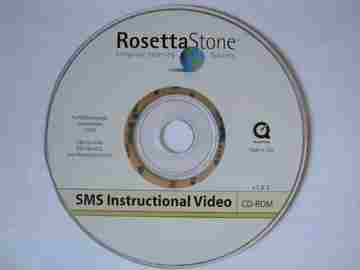 (image for) Rosetta Stone SMS Instructional Video CD-ROM v1.0.1 (CD)