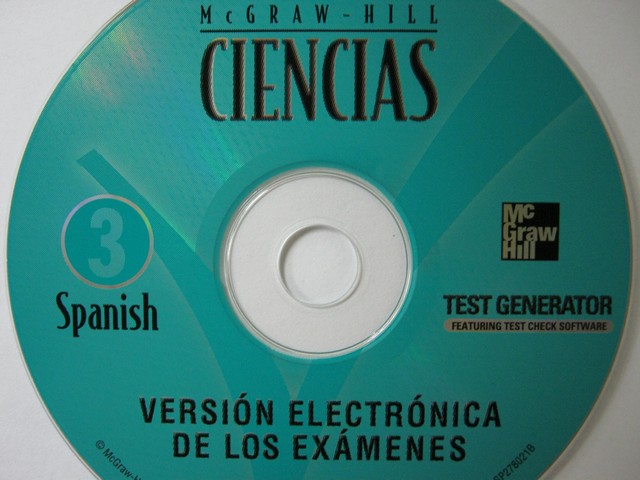 (image for) McGraw-Hill Ciencias 3 Test Generator Spanish Version (CD)