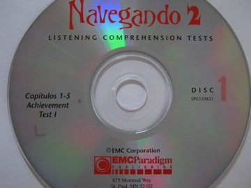 (image for) Navegando 2 Listening Comprehension Tests Disc 1 (CD)