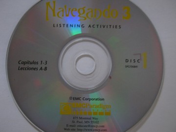 (image for) Navegando 3 Listening Activities Disc 1 (CD)