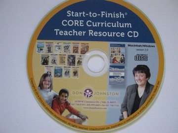 (image for) Start-to-Finish Core Curriculum Teacher Resource CD (TE)(CD)