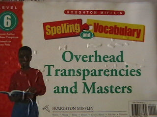 (image for) Spelling & Vocabulary 6 Overhead Transparencies & Masters (Pk)