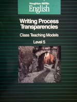 (image for) HM English Level 5 Writing Process Transparencies (Pk)
