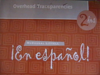 (image for) En espanol! 2dos Overhead Transparencies (Binder)