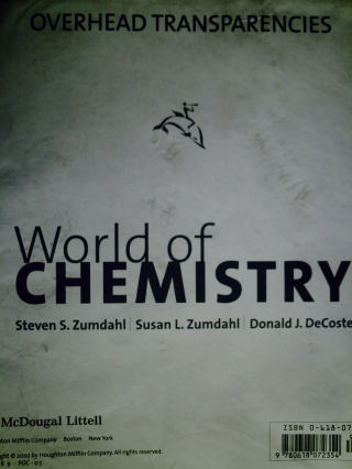 (image for) World of Chemistry Overhead Transparencies (Pk)