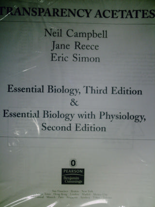 (image for) Essential Biology 3e Essential Biology w/Physiology 2e Trans (PK