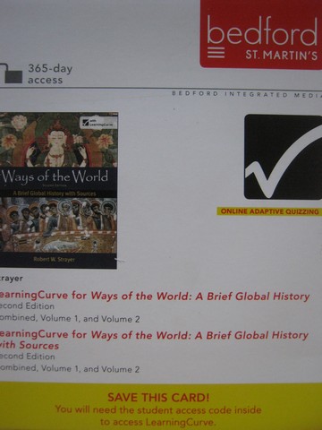 (image for) Ways of the World 2nd Edition 365-Day Access (P)
