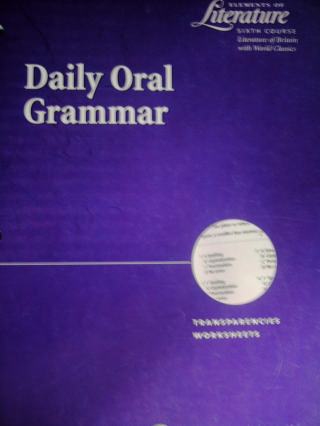 (image for) Elements of Literature 6th Course Daily Oral Grammar (P)