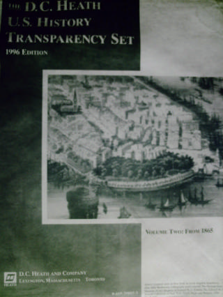 (image for) US History Volume 2 From 1865 Transparency Set 1996 Edition (Pk)