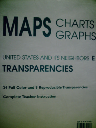(image for) Maps Charts Graphs E United States & Its Neighbors (PK)