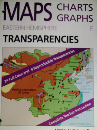 (image for) Maps Charts Graphs F Eastern Hemisphere Transparencies (P)