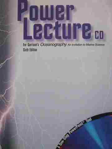 (image for) Oceanography 6th Edition Power Lecture (CD) by Tom Garrison