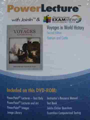 (image for) Voyages in World History 2nd Edition Power Lecture with Joinln & ExamView Assessment Suite (DVD)