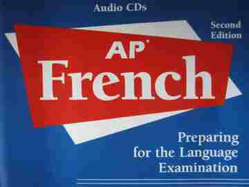 (image for) AP French 2nd Edition Audio CDs (CD)(Pk) by Richard Ladd & Colette Girard