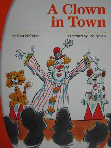 (image for) SRA Decodables 1 A Clown in Town (P) by Dina McClellan