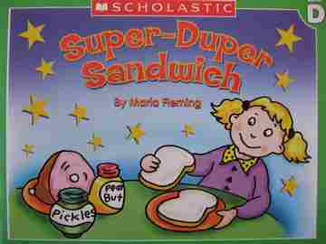 (image for) Little Leveled Readers D Super-Duper Sandwich (P) by Maria Fleming
