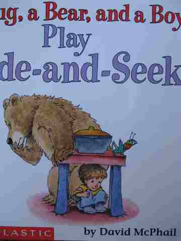 (image for) SeeSaw A Bug A Bear & A Boy Play Hide-and-Seek (P) by David McPhail