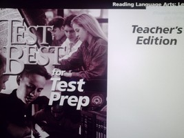 (image for) Test Best for Test Prep Reading Language Arts Level I TE (TE)(P)