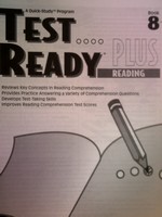 (image for) Test Ready Plus 8 Reading (P) by Adcock & Forest