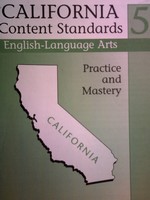 (image for) California Content Standards 5 English-Language Arts (CA)(P)