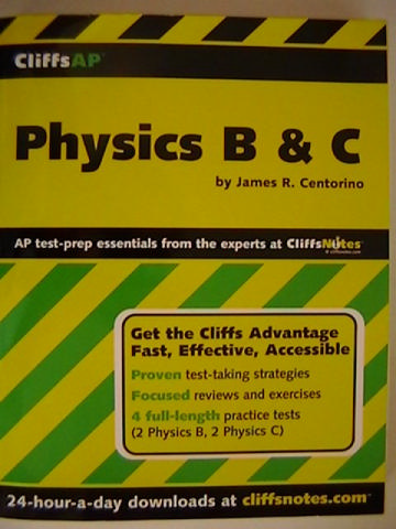 (image for) CliffsAP Physics B & C (P) by James R. Centorino