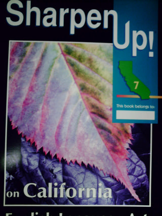 (image for) Sharpen Up! on California English Language Arts 7 (CA)(P)