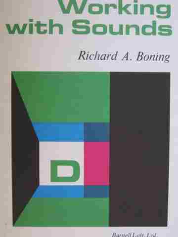 (image for) Specific Skill Series Working with Sounds Book D (P) by Richard Boning