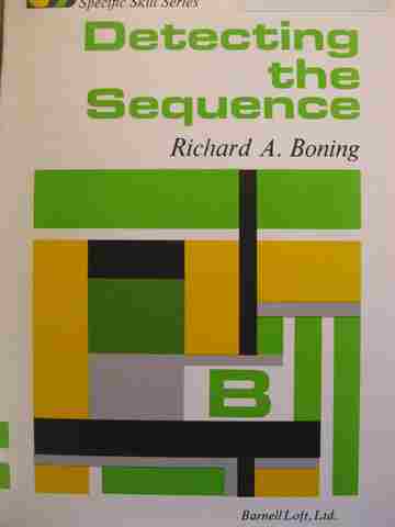 (image for) Specific Skill Series Detecting the Sequence Book B (P) by Richard Boning