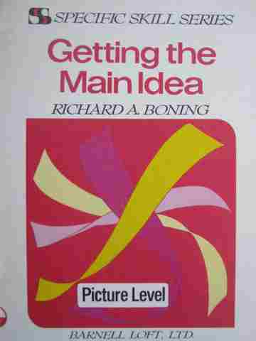 (image for) Specific Skill Series Getting the Main Idea Picture Level (P)