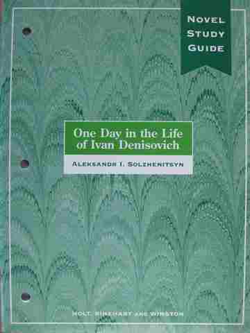 (image for) Novel Study Guide One Day in the Life of Ivan Denisovich (P) by Foerster