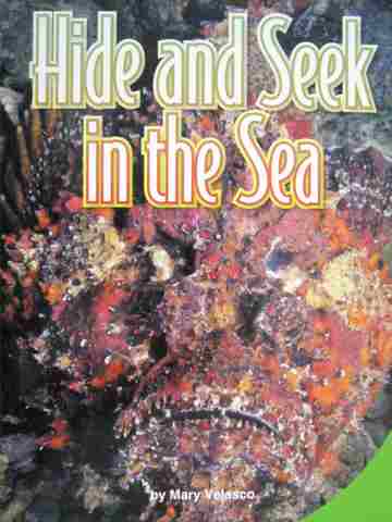 (image for) SRA Leveled Readers 2 Hide & Seek in the Sea (P) by Mary Velasco
