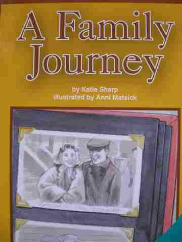 (image for) SRA Leveled Readers 5 A Family Journey (P) by Katie Sharp