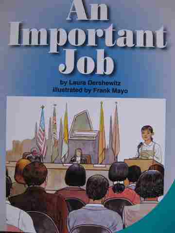 (image for) SRA Leveled Readers 5 An Important Job (P) by Laura Dershewitz