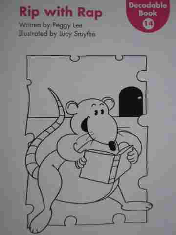 (image for) Kindergarten Decodable Book 14 Rip with Rap (P) by Peggy Lee