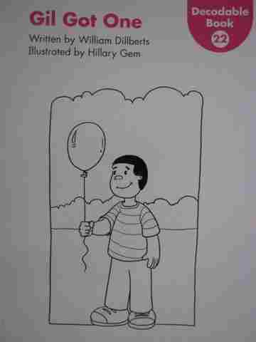 (image for) Kindergarten Decodable Book 22 Gil Got One (P) by William Dillberts