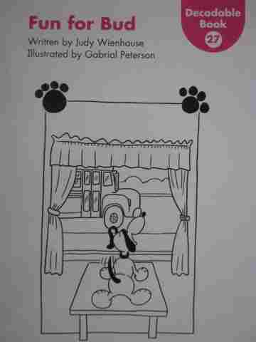 (image for) Kindergarten Decodable Book 27 Fun for Bud (P) by Judy Wienhouse