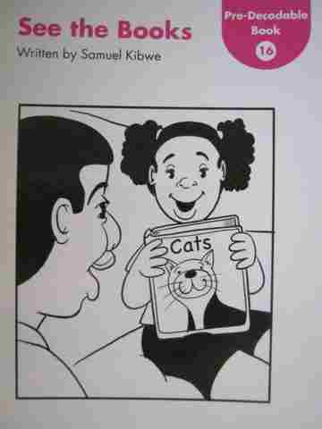 (image for) Kindergarten Pre-Decodable Book 16 See the Books (P) by Samuel Kibwe