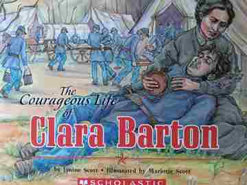 (image for) Brain Bank The Courageous Life of Clara Barton (P) by Janine Scott
