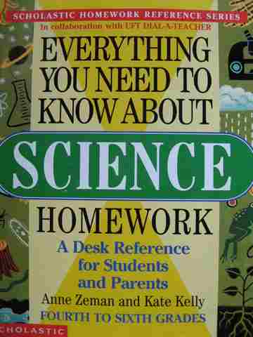(image for) Everything You Need to Know About Science Homework Grades 4-6 (P)