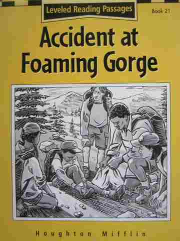 (image for) Leveled Reading Passages Book 21 Accident at Foaming Gorge (P) by Grindall