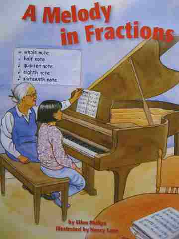 (image for) Math Readers 4 A Melody in Fractions (P) by Ellen Philips