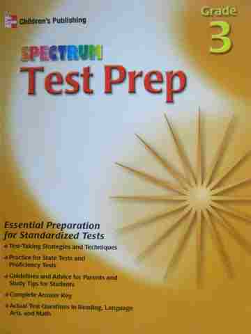 (image for) Spectrum Test Prep Grade 3 (P) by Foreman, Cohen, Kaplan, & Mitchell
