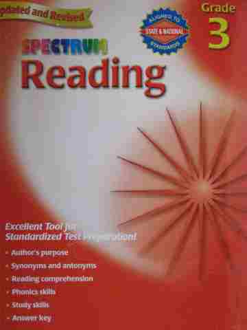 (image for) Spectrum Reading Grade 3 Updated & Revised (P)