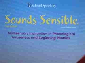 (image for) Sounds Sensible 2nd Edition Multisensory Instruction in Phonological Awareness (Box)